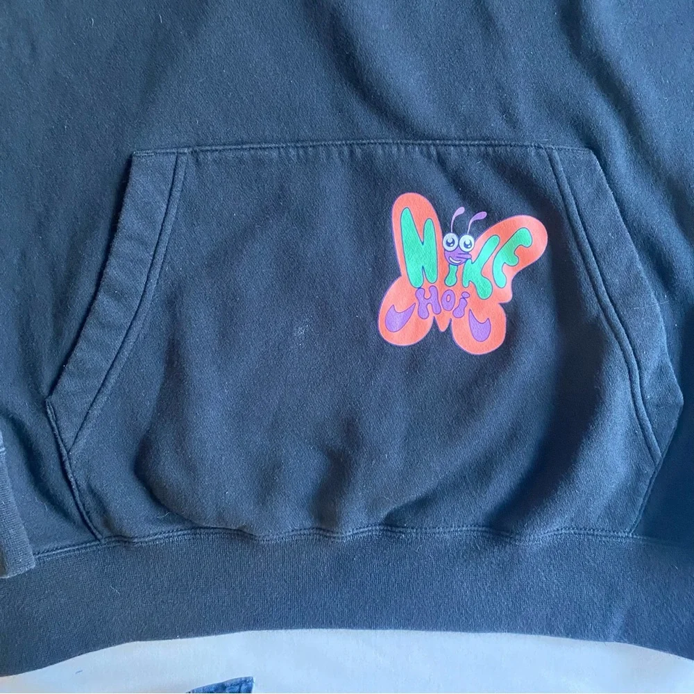 Nike HOI Hoodie Mens M House Of Innovation PAR/002 Butterfly Bugs Sweatshirt Top_10